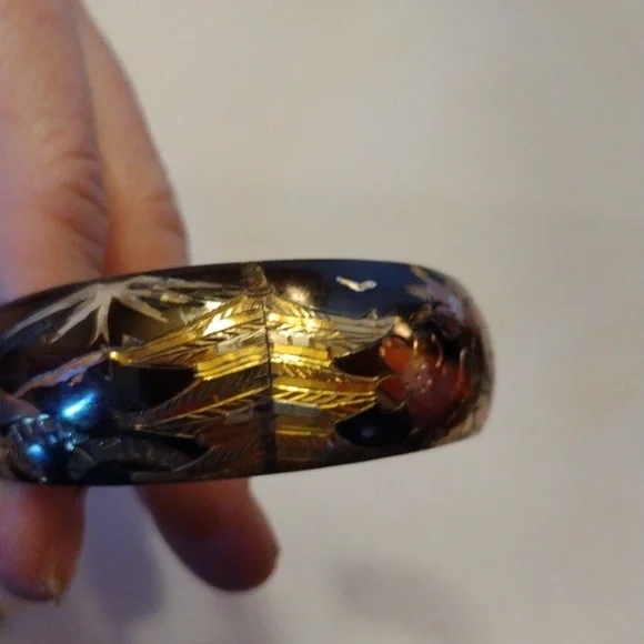 SOLD!! Vintage Bundle of 6 Beautiful Bangle & Cuff Bracelets! - Picture 8 of 12